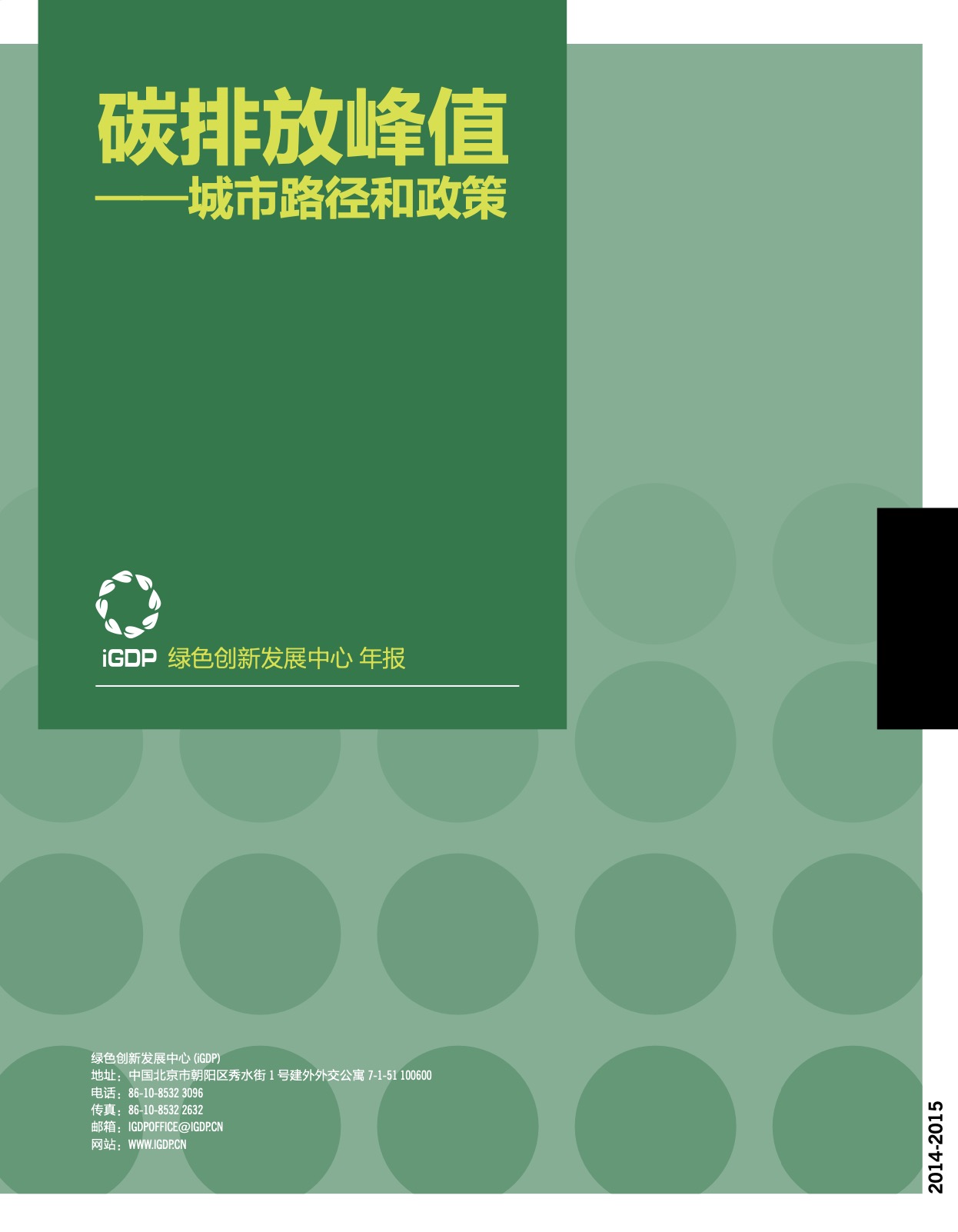 2014-2015 iGDP Annual Report